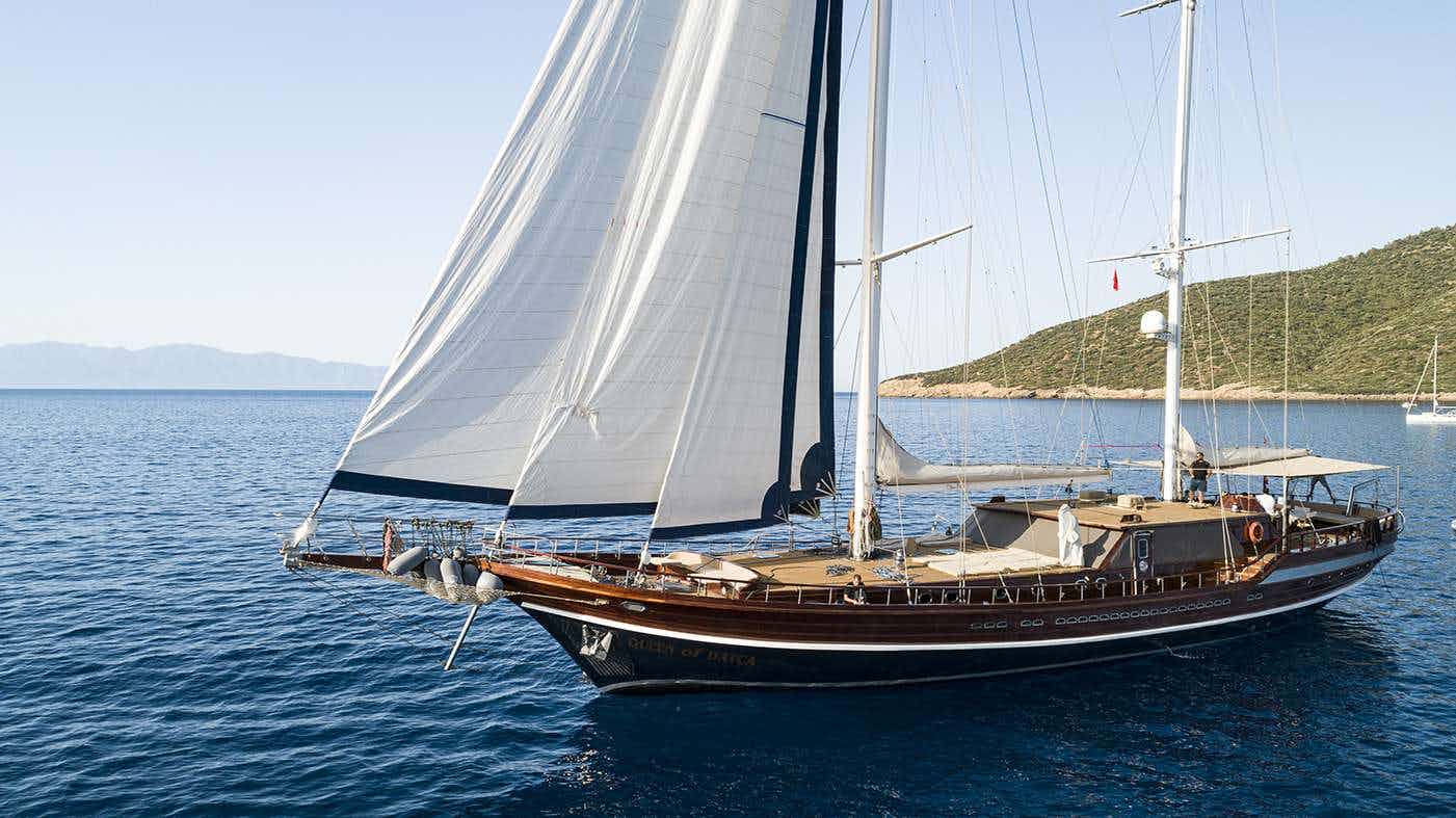 QUEEN OF DATCA - Yacht Charter Montenegro & Boat hire in East Mediterranean 1
