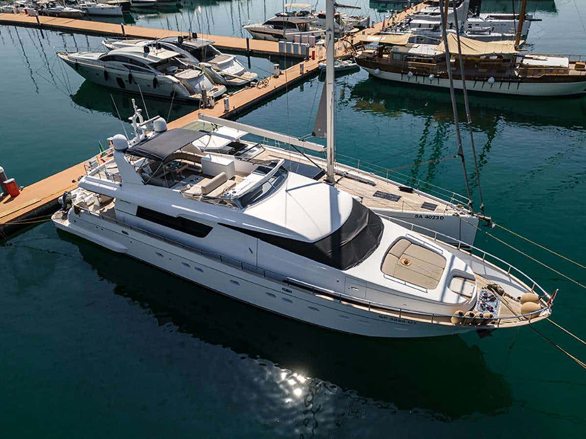 GOLDEN EAGLE - Motor Boat Charter Sardinia & Boat hire in Fr. Riviera & Tyrrhenian Sea 1