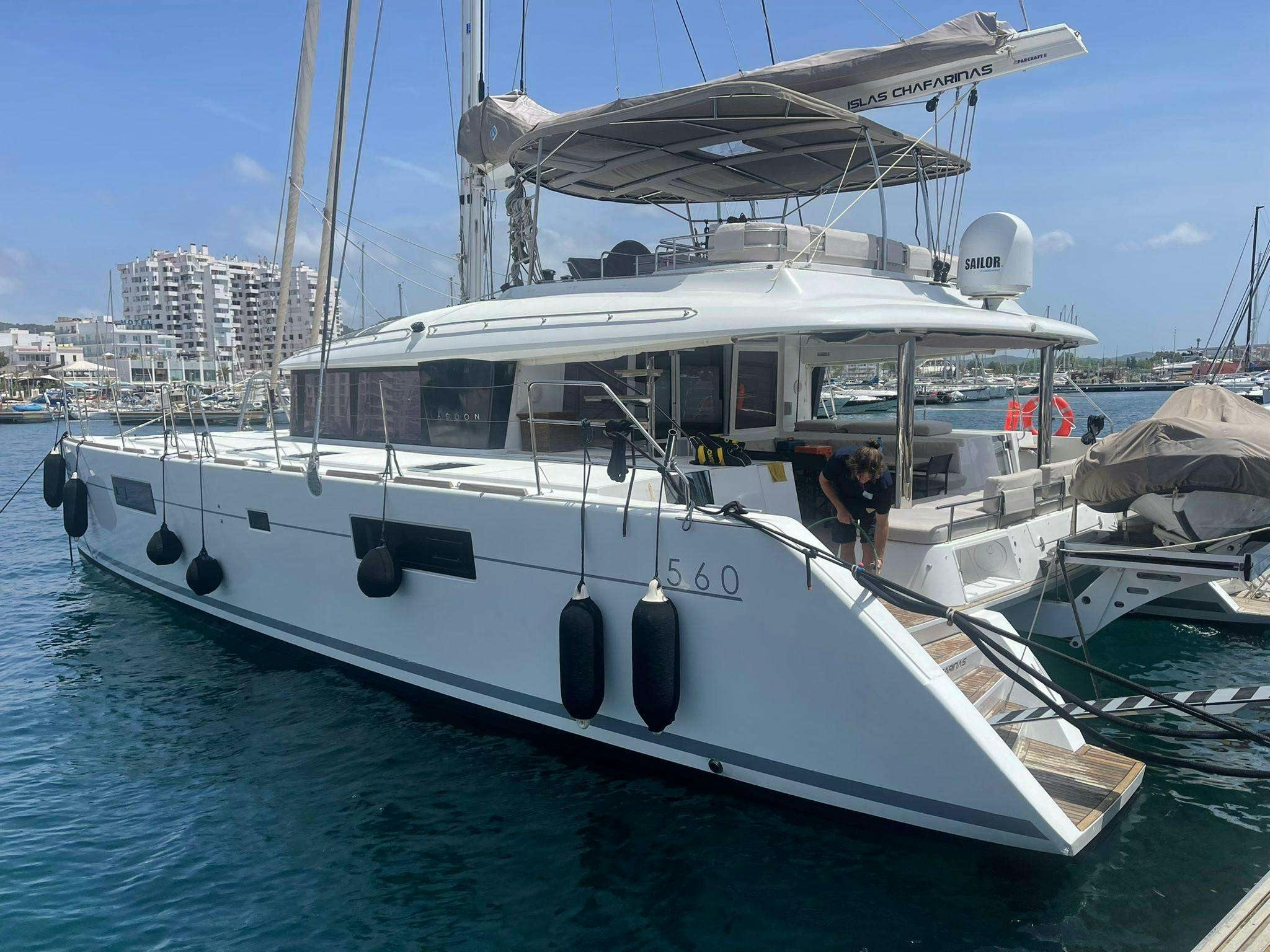 LAGOON 560 S2 - Yacht Charter Barcelona & Boat hire in Balearics & Spain 1