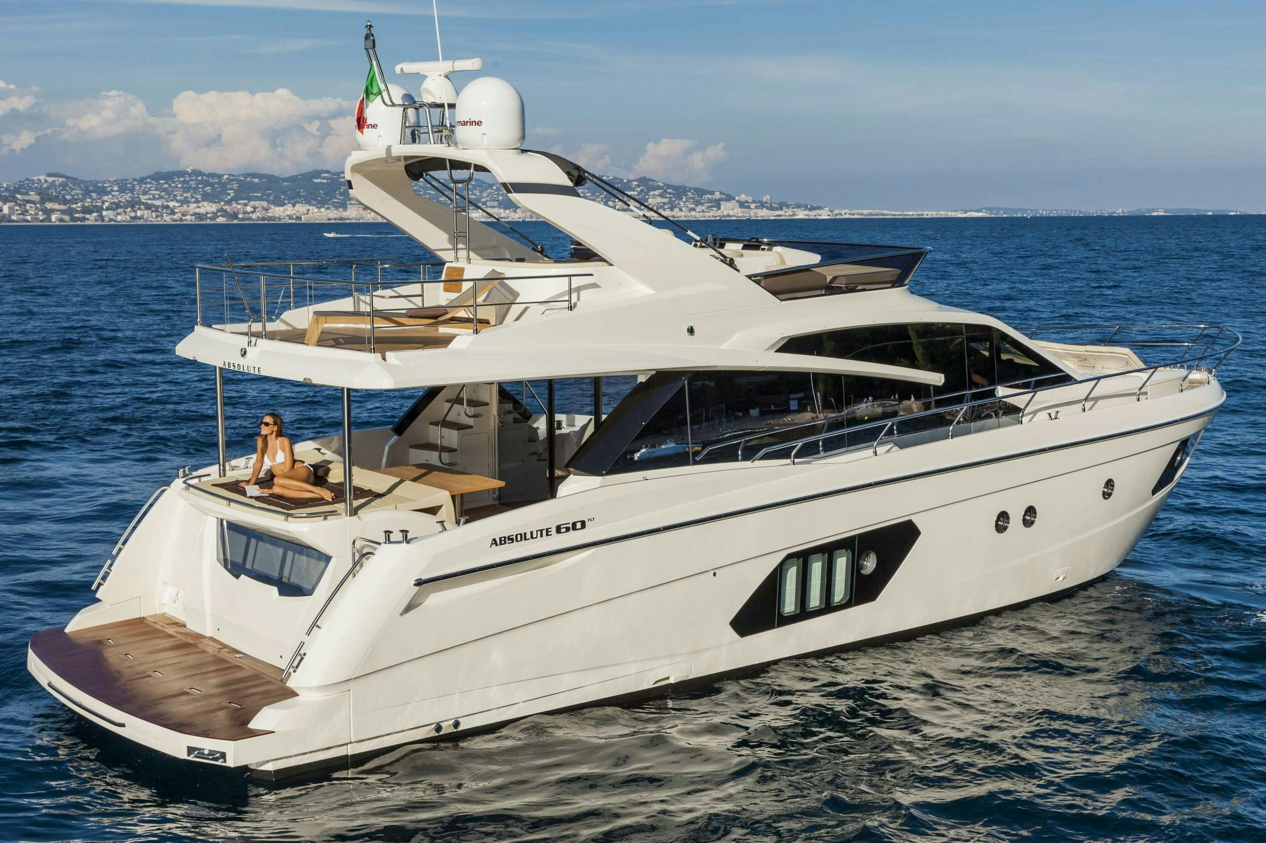 ABSOLUTE - Motor Boat Charter Sardinia & Boat hire in Fr. Riviera, Corsica & Sardinia 1
