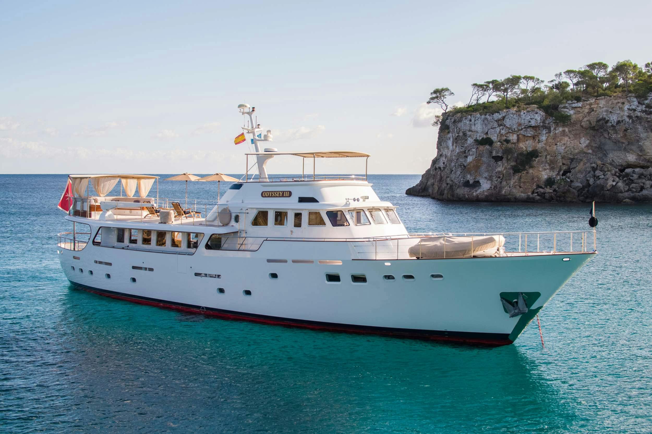 Odyssey III - Motor Boat Charter Spain & Boat hire in Balearics & Spain 1