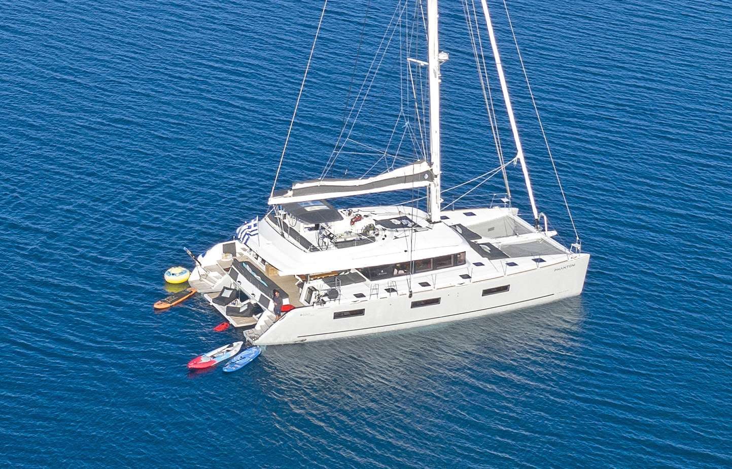 PHANTOM - Catamaran Charter Greece & Boat hire in Greece 1